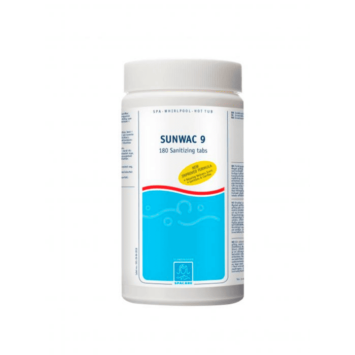 Spa tabs SunWac 9