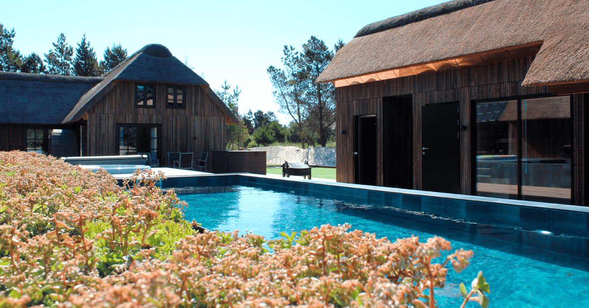 Eksklusivt feriehus med pool sauna og alt i wellness