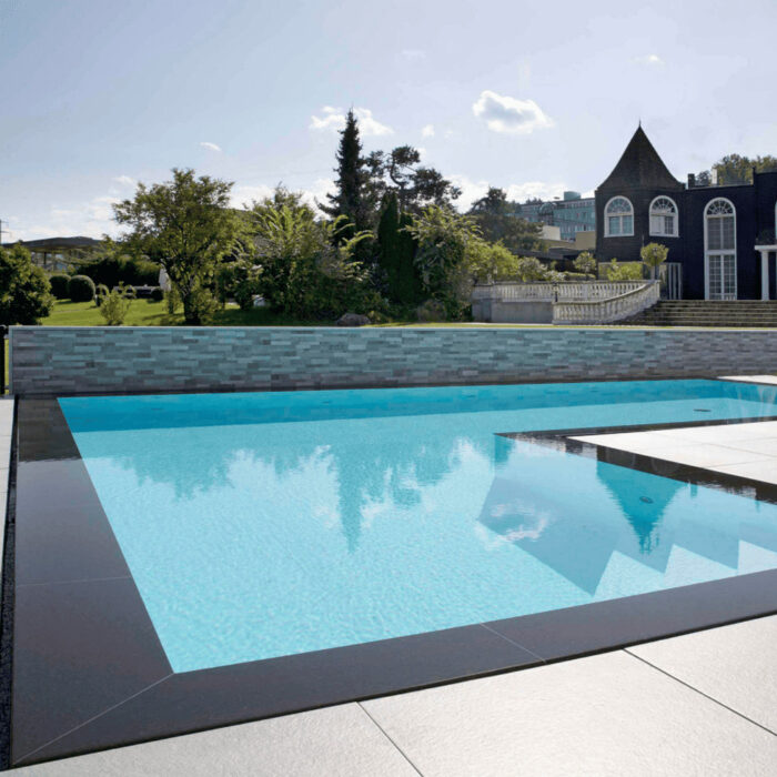 Pool folie marmor hvid liner