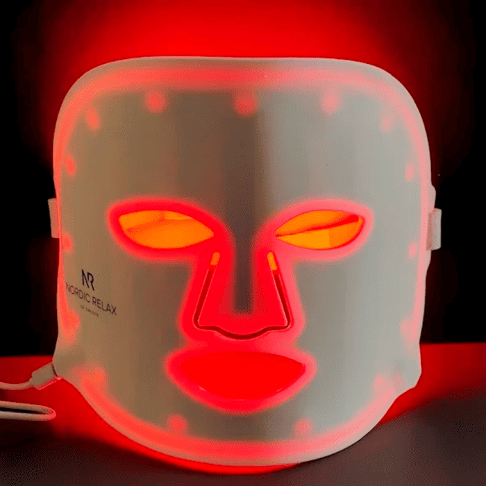 Infrarød LED ansigtsmaske