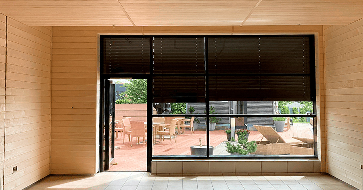 Saunarum hos Water & Wellness Randers - opbygning og levering af stor sauna