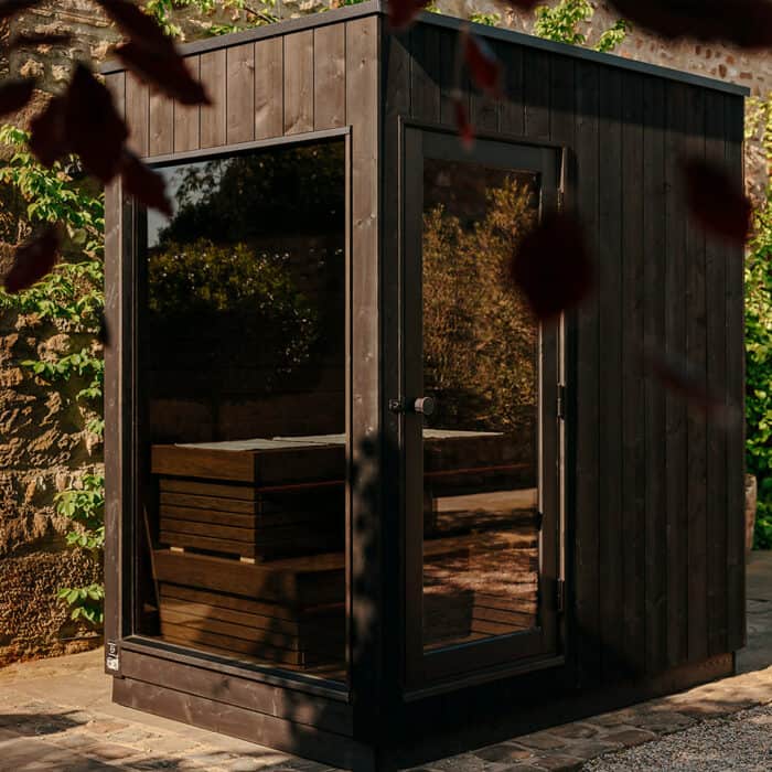 Saunahus Kirami FinVision - sauna S Nordic misty