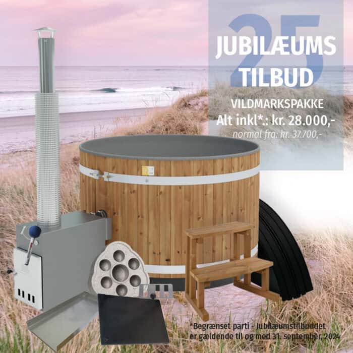 Jubilæums tilbud Vildmarksbad - Kirami Original Breezy M med tilbehør - DuoLine 25 år