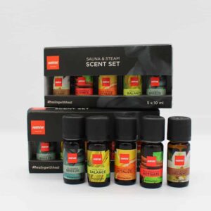 Sauna og damp æterisk olie - 5x10 ml