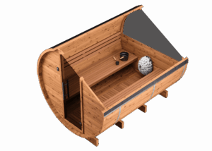 Halo Comfy Sauna tønde - 300 cm